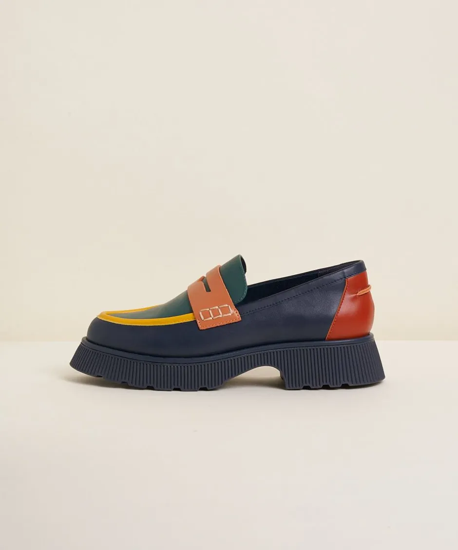 Charlotte Stone Adam In Navy*Women Platforms