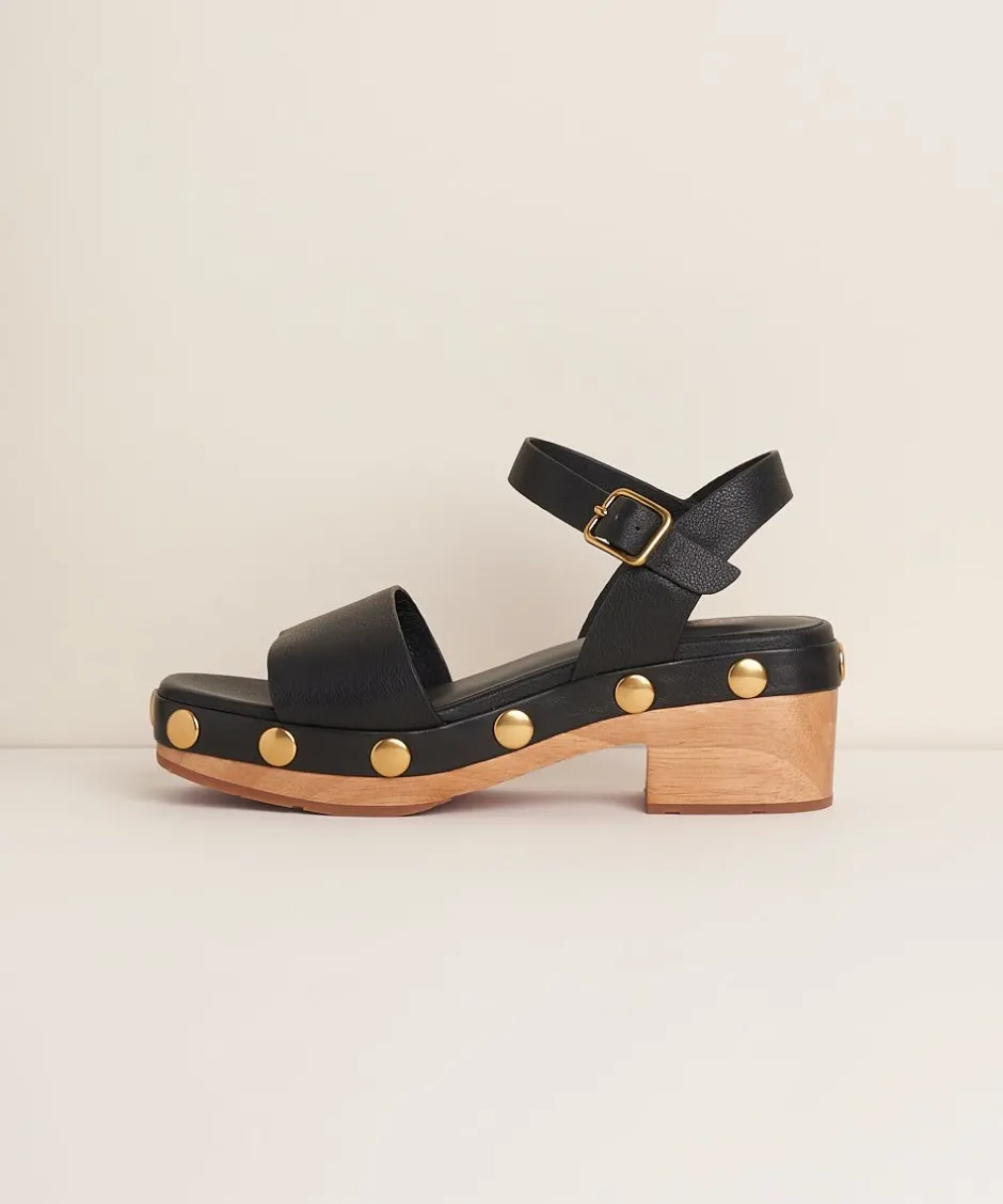 Charlotte Stone Allie In Black Stud*Women Heels