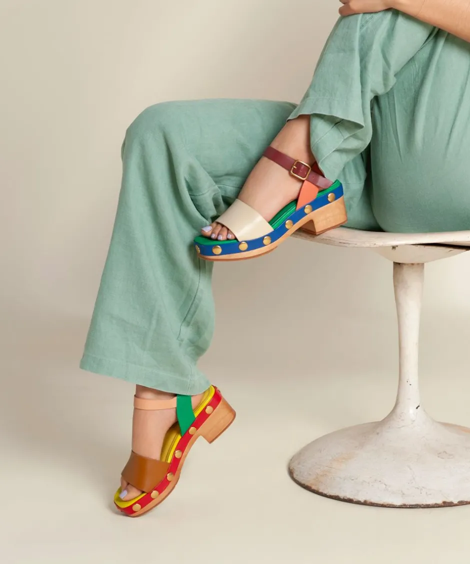 Charlotte Stone Allie In Kingston Stud*Women Sandals