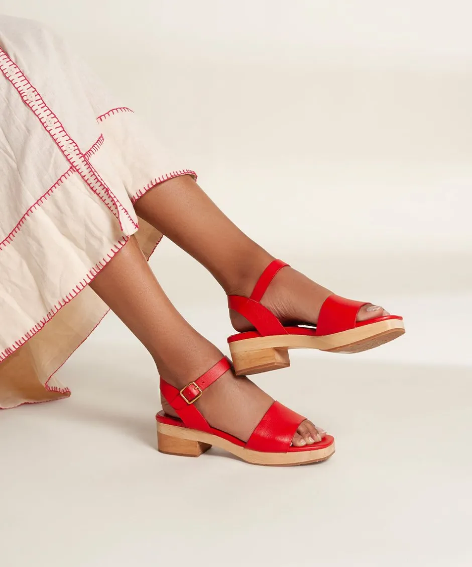 Charlotte Stone Allie In Rouge*Women Clogs