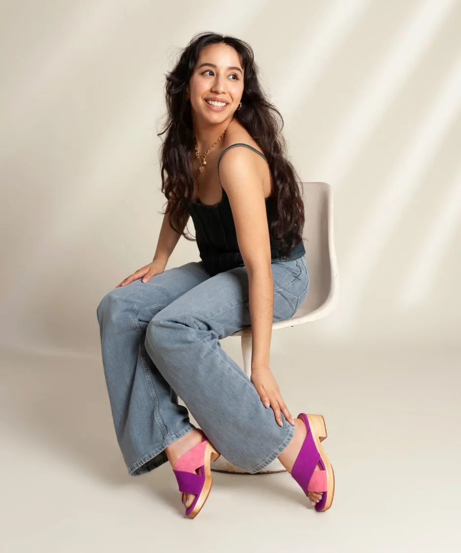 Charlotte Stone Amos In Flamingo*Women Clogs
