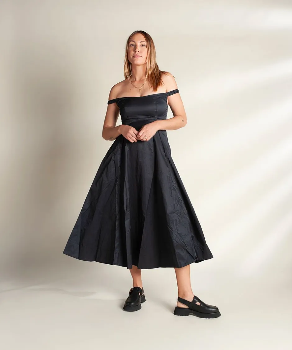 Charlotte Stone Aubrey In Black*Women Platforms