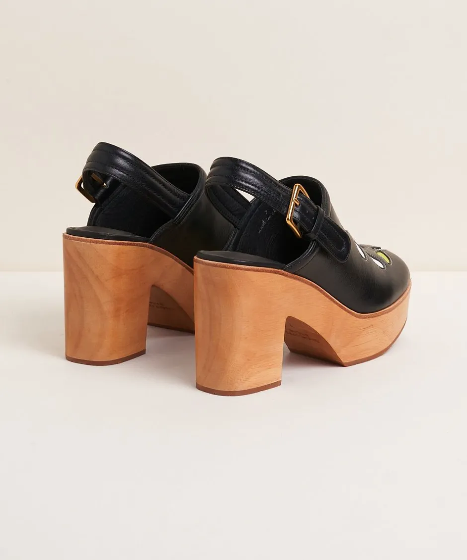 bonnie_in_black_floral_3.webp Charlotte Stone Bonnie In Black Floral*Women Clogs