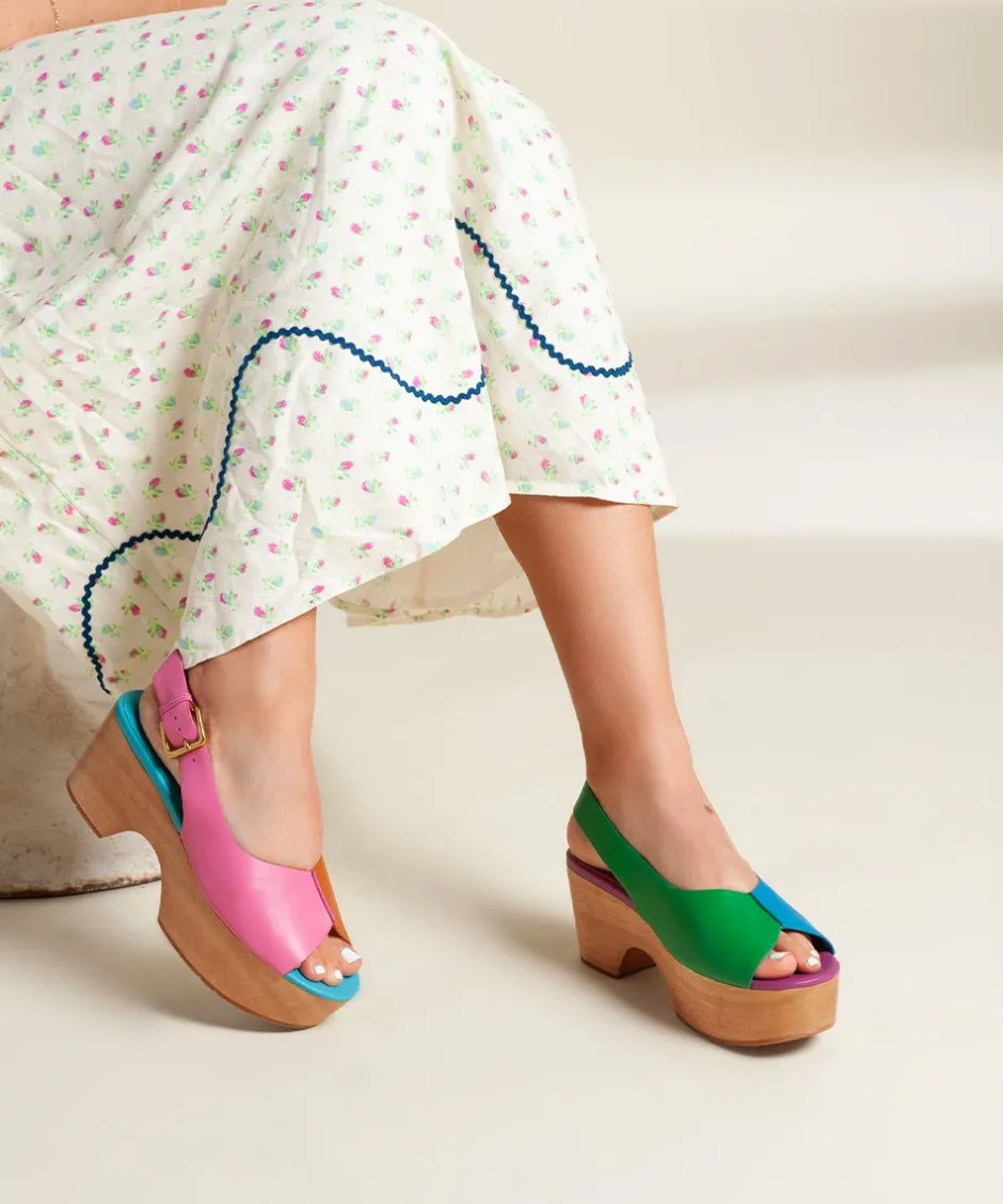 Charlotte Stone Cedric In Cabana*Women Clogs