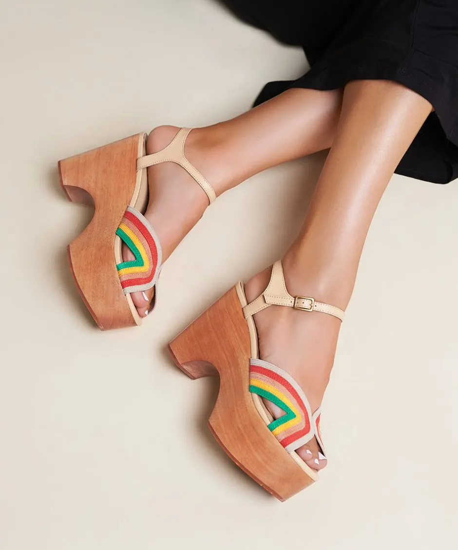 Charlotte Stone Donna In Rainbow*Women Platforms
