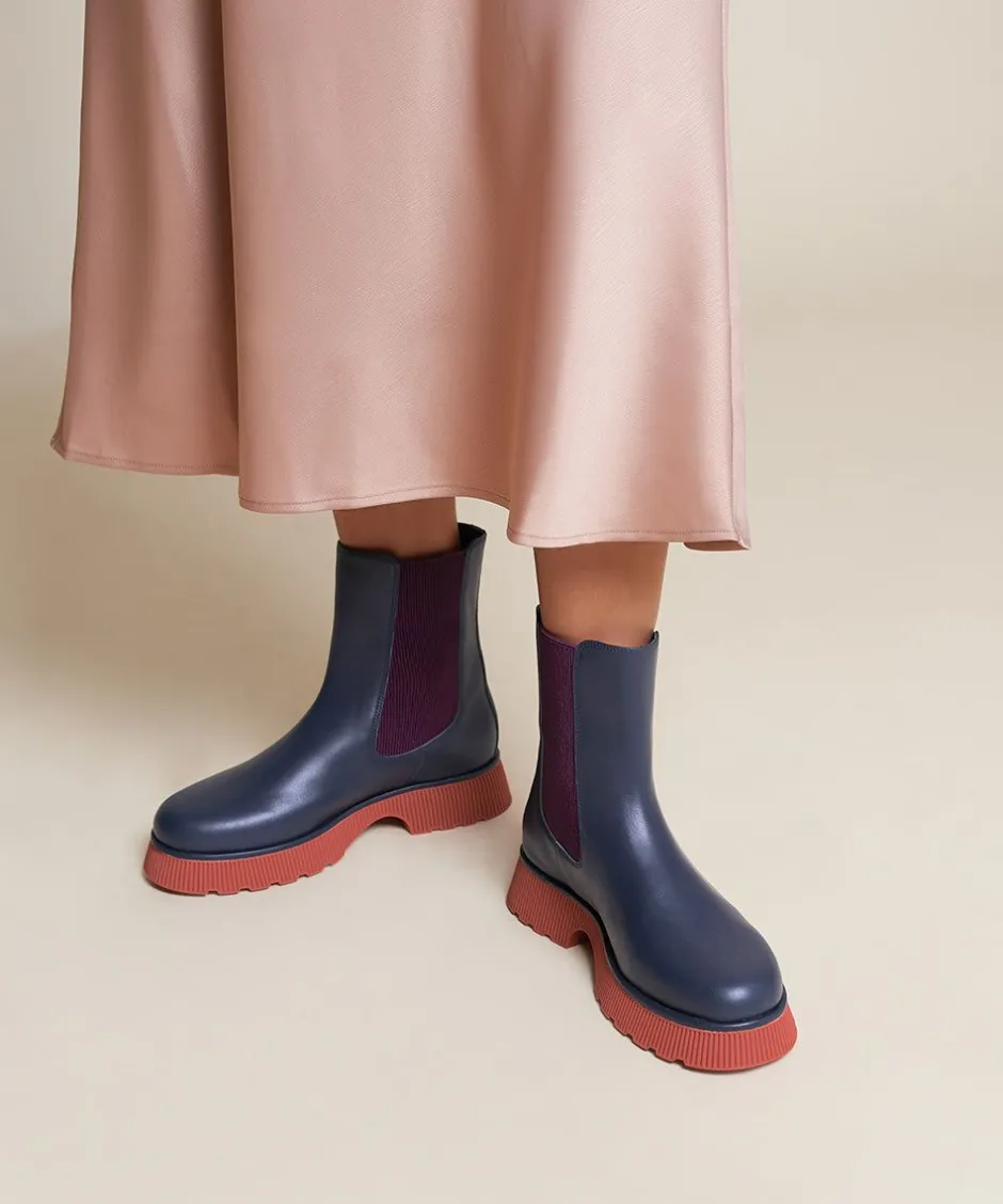 Charlotte Stone Esmee In Navy*Women Boots