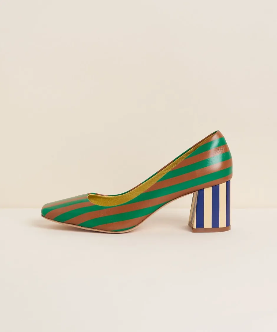 Charlotte Stone Estee In Kite Stripe*Women Heels
