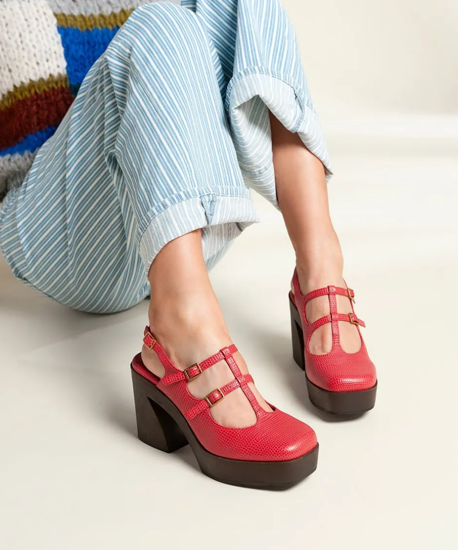 Charlotte Stone Gael In Begonia*Women Platforms