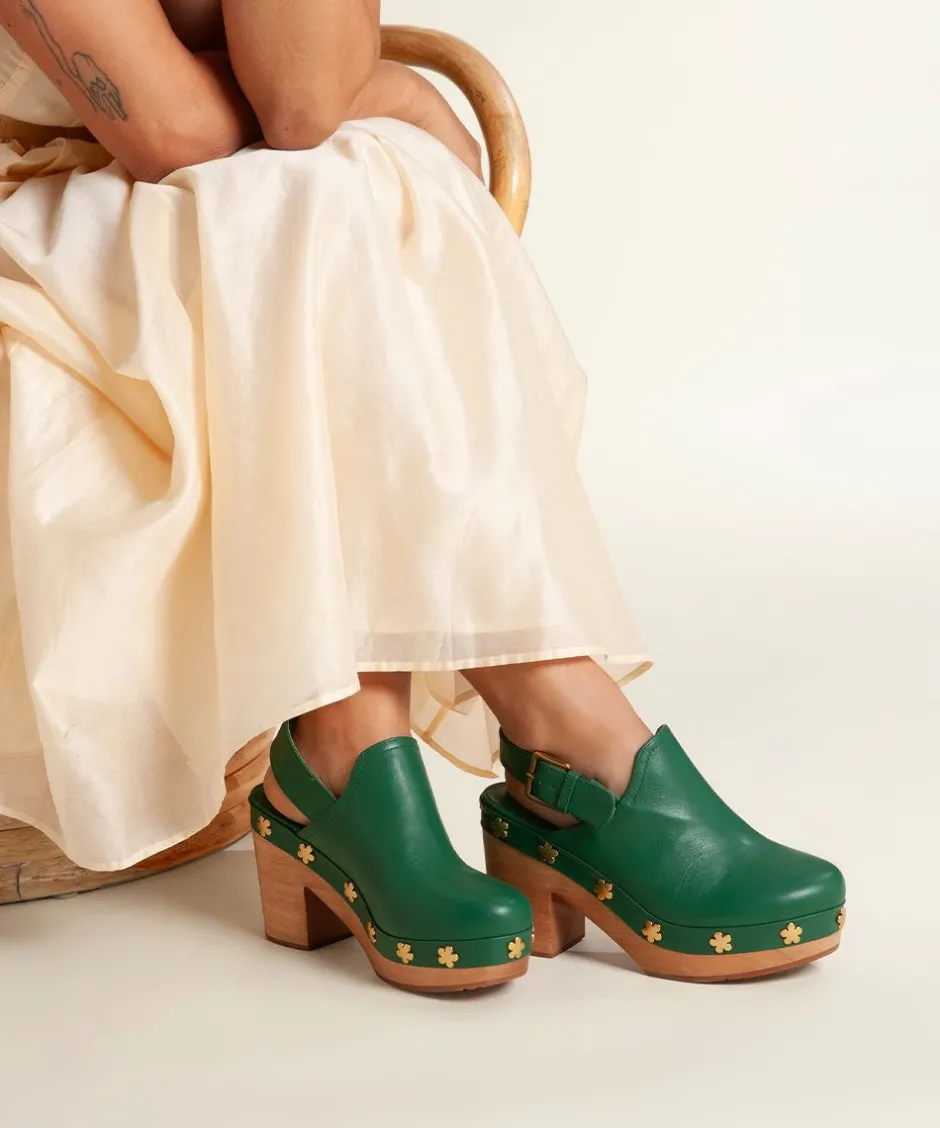 Charlotte Stone Hari In Juniper Flower*Women Clogs