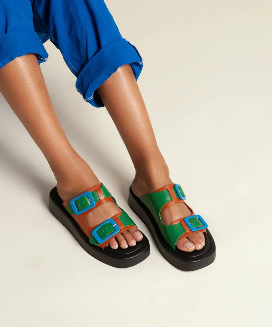 Charlotte Stone Irene In Blue*Women Sandals