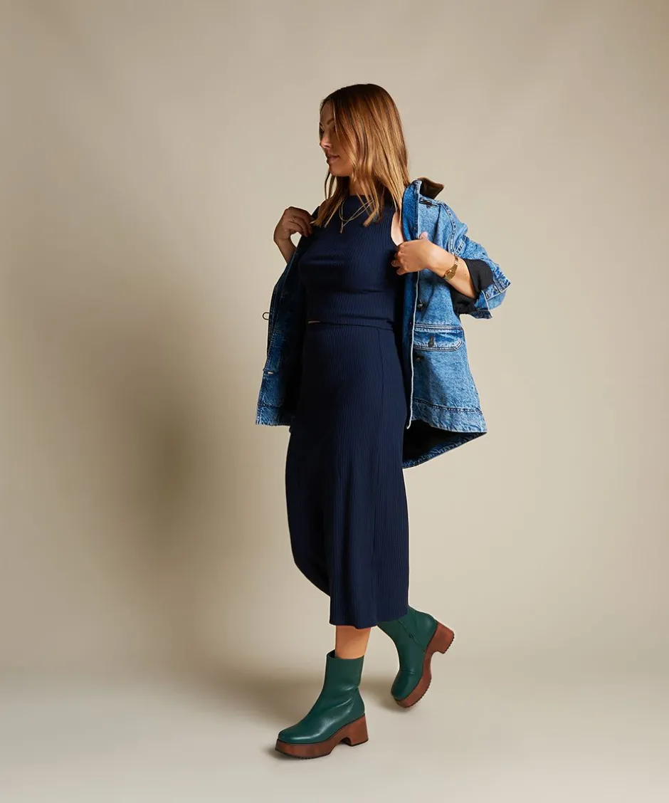 Charlotte Stone Isla In Emerald*Women Boots
