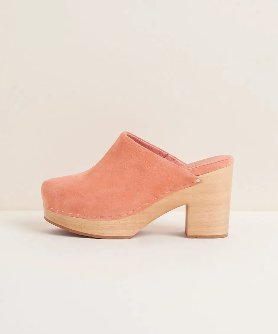 Charlotte Stone Marlo In Coral*Women Clogs