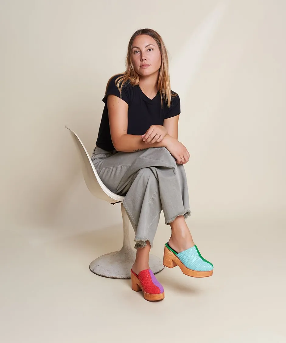 Charlotte Stone Marlo In Tropical*Women Clogs
