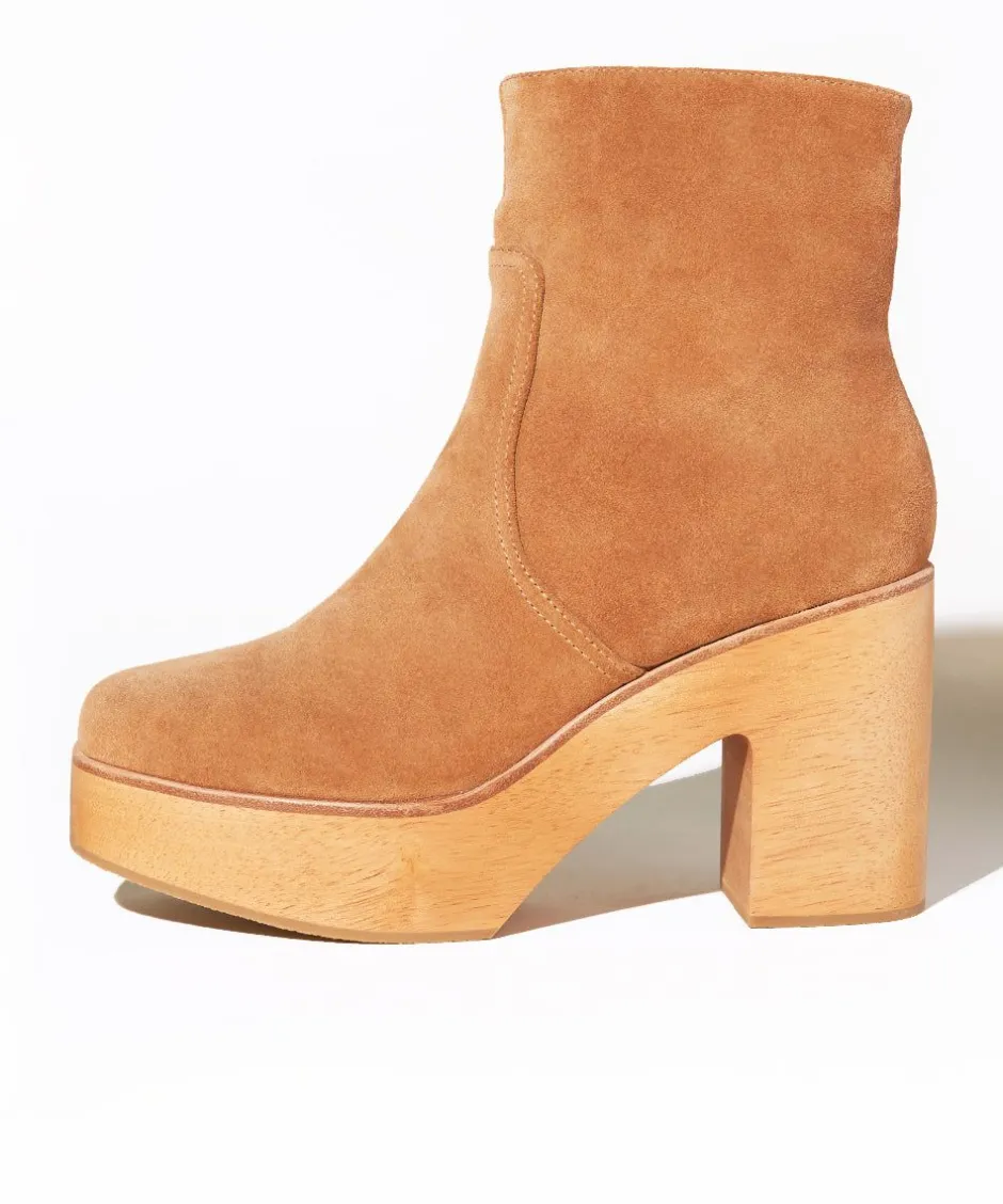 Charlotte Stone Paz In Camel*Women Platforms