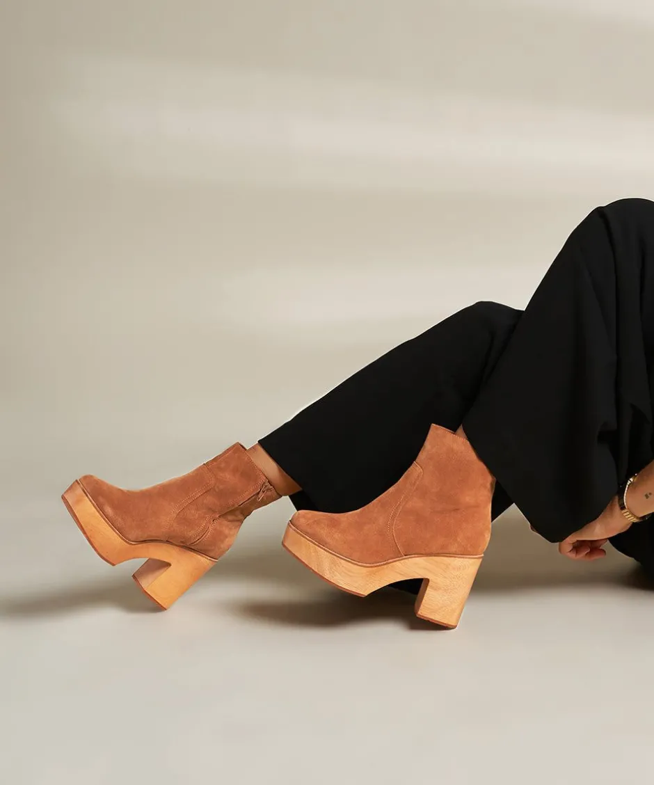 Charlotte Stone Paz In Camel*Women Platforms