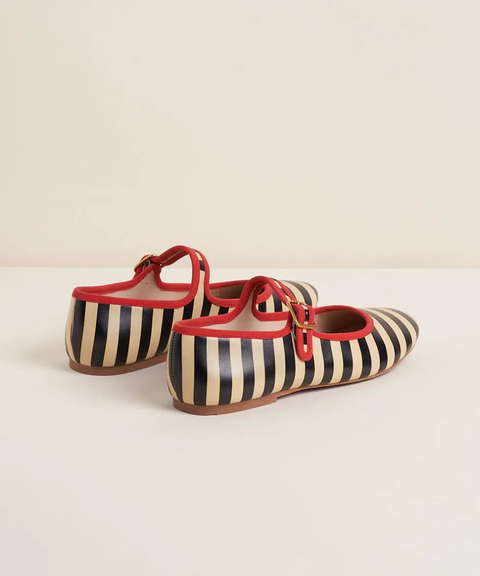 raleigh_in_black_stripe_3.webp Charlotte Stone Raleigh In Black Stripe*Women Flats