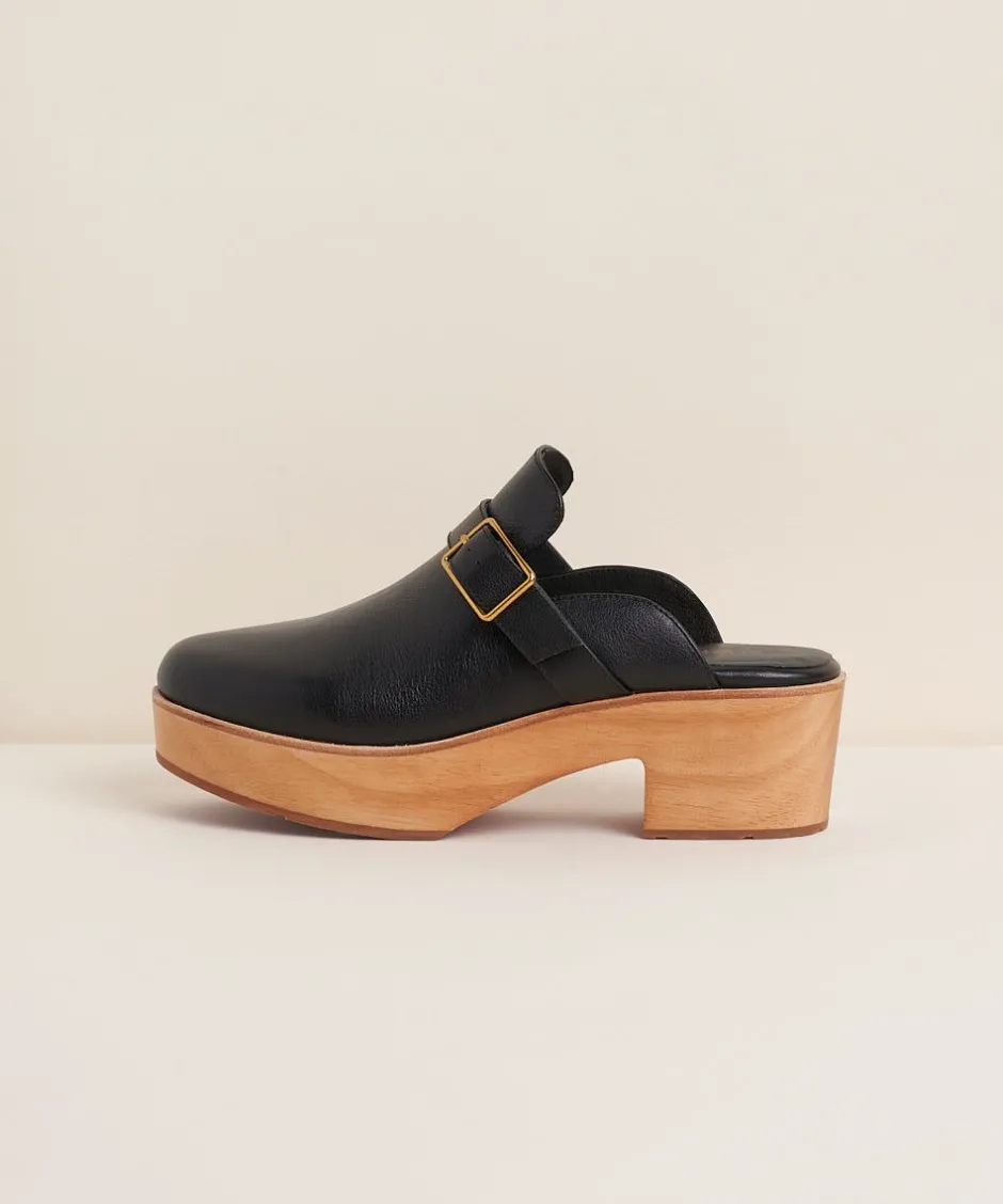 Charlotte Stone Sam In Black*Women Clogs